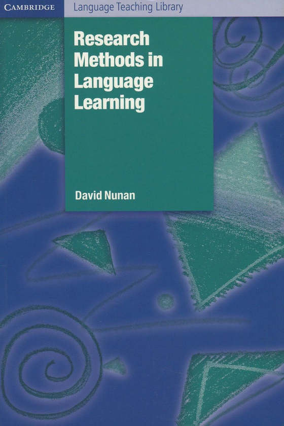 [object Object] «Research Methods in Language Learning», автор Давид Нунан - фото №1