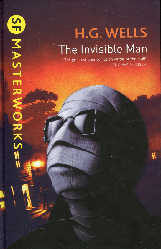 Паперова книга «The Invisible Man », автор Герберт Веллс - фото №1