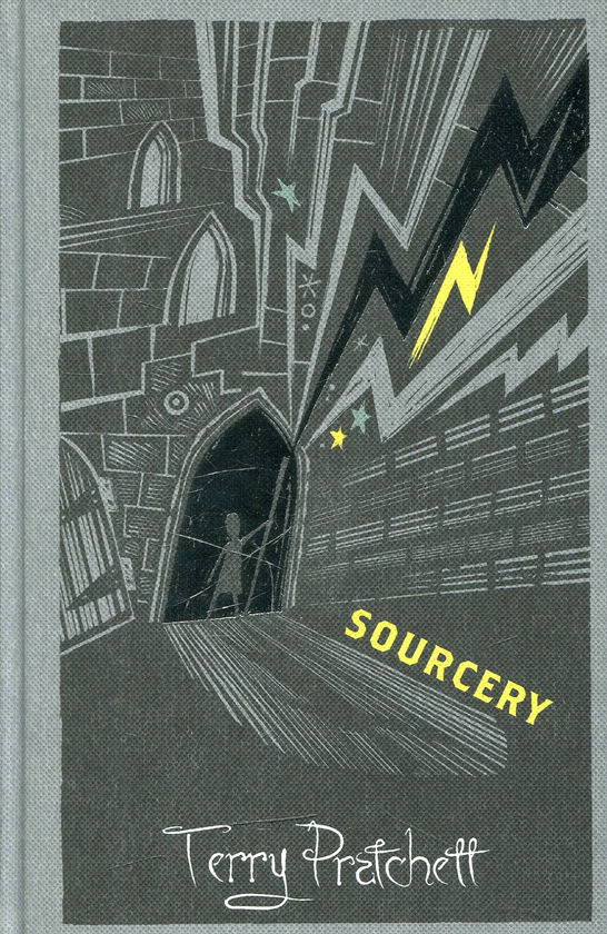 Бумажная книга «Sourcery», автор Терри Пратчетт - фото №1