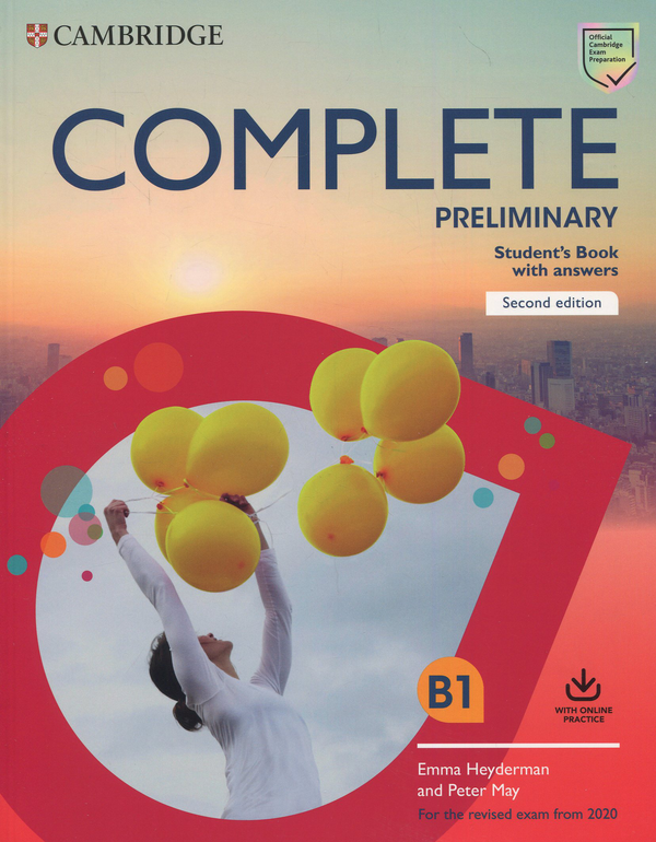 [object Object] «Complete Preliminary Student's Book with Answers with Online Practice. For the Revised Exam from 2020», авторів Пітер Мей, Емма Хейдерман - фото №1