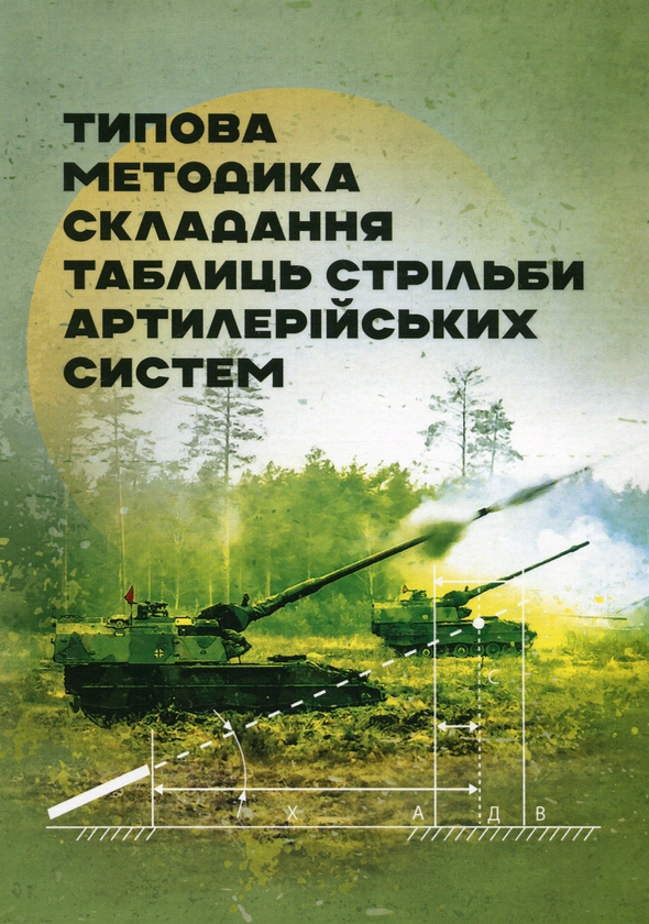 Паперова книга «Типова методика складання таблиць стрільби артилерійських систем» - фото №1