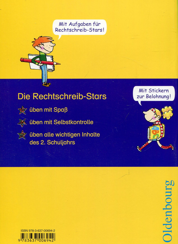 Паперова книга «Rechtschreib-Stars 2 Schuljahr» - фото №1