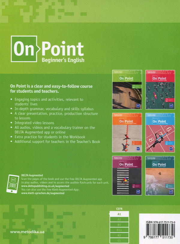 [object Object] «On Point. A1 Elementary English. Student`s book», автор Кеті Роджерс - фото №2 - мініатюра