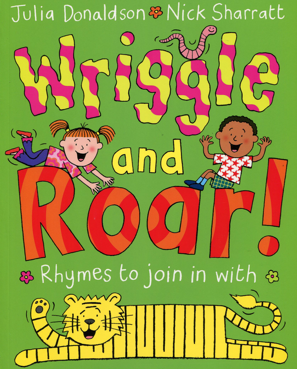 Паперова книга «Wriggle and Roar», автор Джулія Дональдсон - фото №1