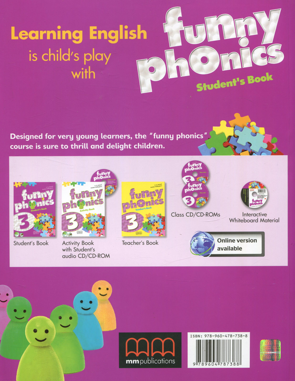 Бумажная книга «Funny Phonics 3. Student's Book», авторов Эстер Войджицки, Марилени Малкогианни - фото №1