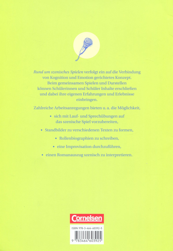 Паперова книга «Rund um szenisches Spielen. Kopiervorlagen fur den Deutschunterrichnt» - фото №1