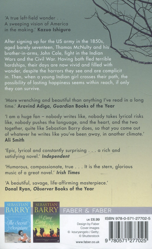 Паперова книга «Days Without End », автор Себастіан Баррі - фото №1