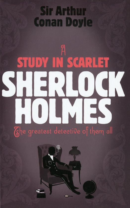 Бумажная книга «Sherlock Holmes. A Study in Scarlet», автор Артур Конан Дойл - фото №1