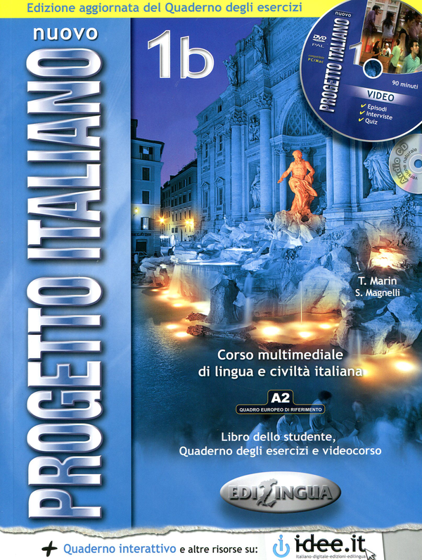 Бумажная книга «Nuovo Progetto Italiano 1B. Libro dello studente», автор Телис Марин - фото №1
