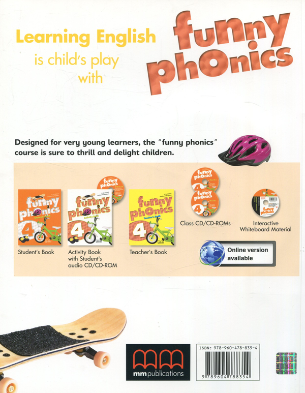Бумажная книга «Funny Phonics 4. Aktivity Book (+ CD)», авторов Эстер Войджицки, Марилени Малкогианни - фото №1
