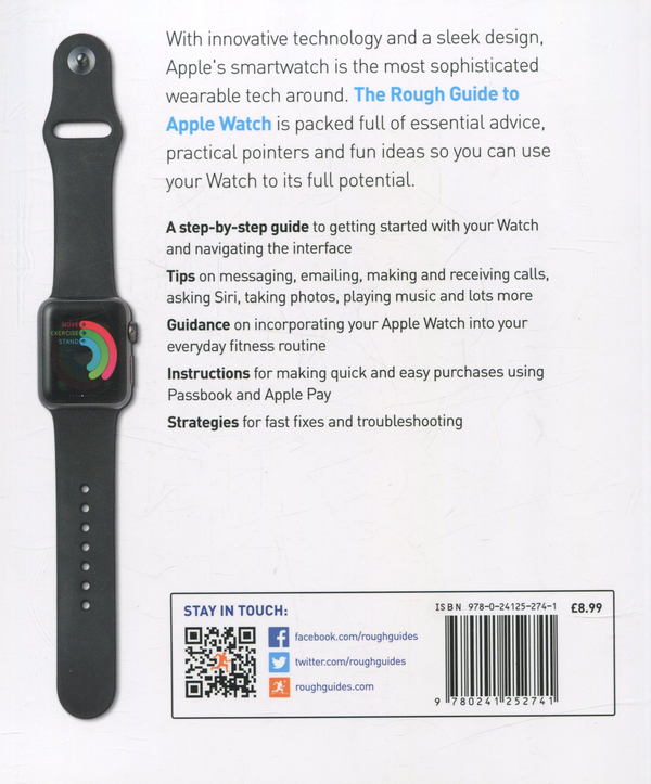 Бумажная книга «The Rough Guide to Apple Watch» - фото №1