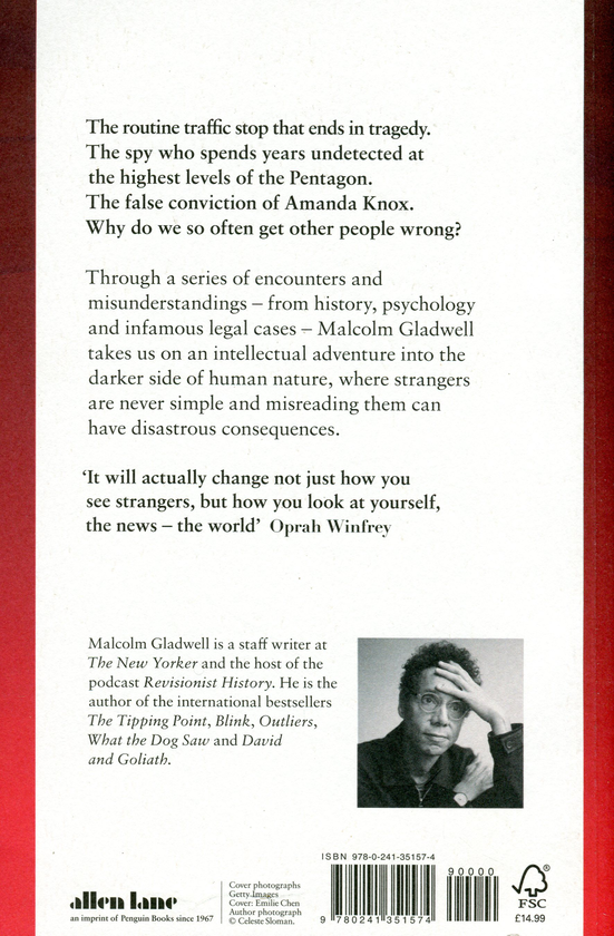 Паперова книга «Talking to Strangers. What We Should Know about the People We Don’t Know», автор Малкольм Гладуелл - фото №1