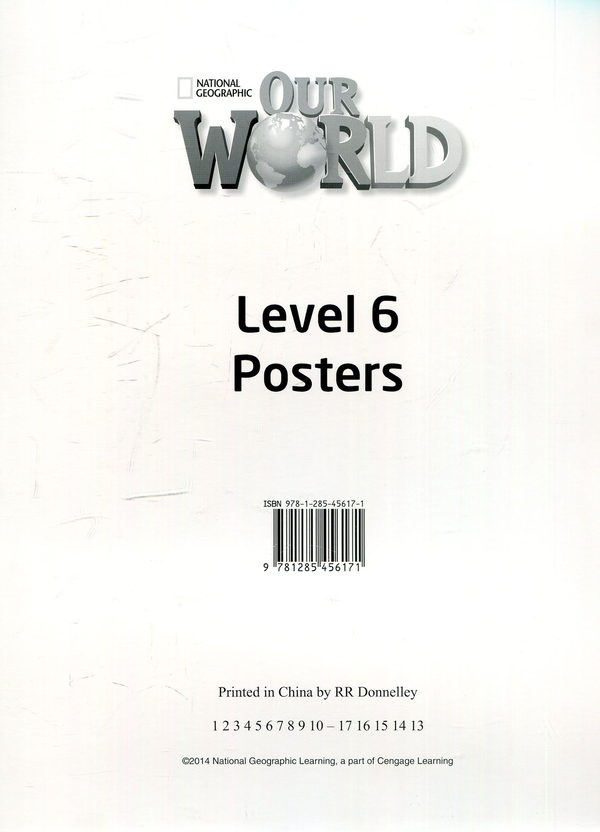 Бумажная книга «Our World 6 Poster Set» - фото №1