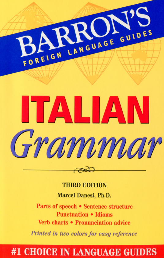 Паперова книга «Italian Grammar. Barron's Grammar», автор Марсель Дейнс - фото №1