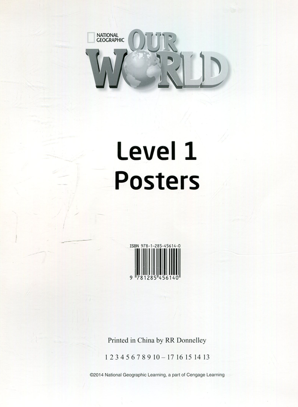 Бумажная книга «Our World 1 Poster Set» - фото №1