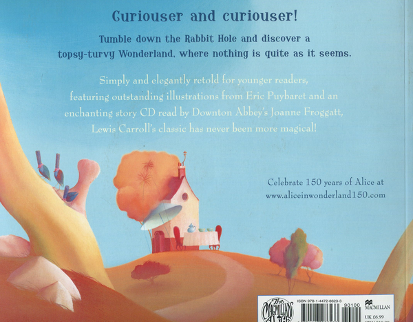 Паперова книга «Alice in Wonderland: Down the Rabbit Hole (+ CD)», авторів Джо Радиган, Чарльз Нюрнберг - фото №1