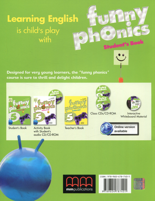 [object Object] «Funny Phonics 5. Student's Book», авторів Естер Войджицкі, Марілені Малкогіанні - фото №2 - мініатюра