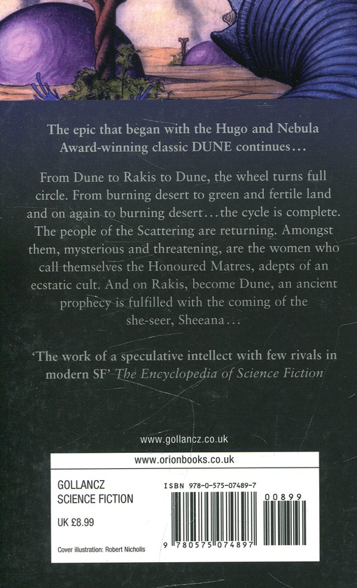 Бумажная книга «The Heretics of Dune», автор Фрэнк Герберт - фото №1