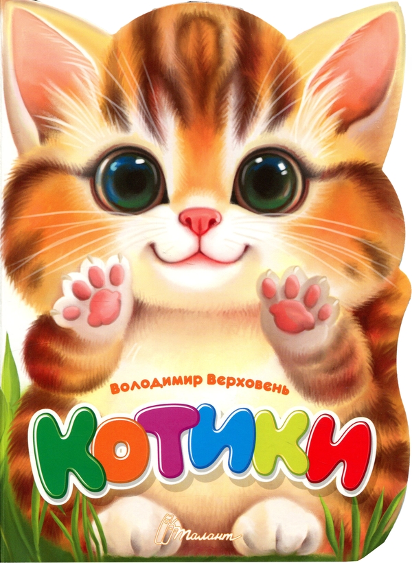 Паперова книга «Котики», автор Володимир Верховень - фото №1