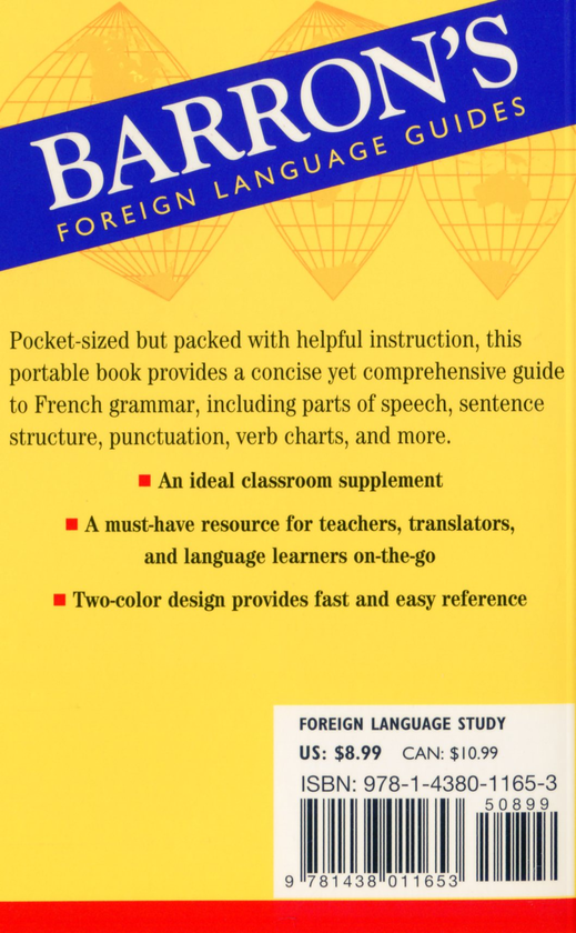 Паперова книга «French Grammar», автор Крістофер Кендріс - фото №1