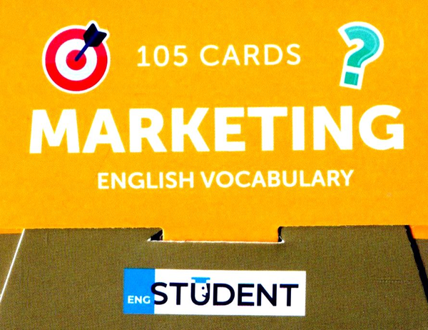 Бумажная книга «Marketing English Vocabulary. 105 карток» - фото №1