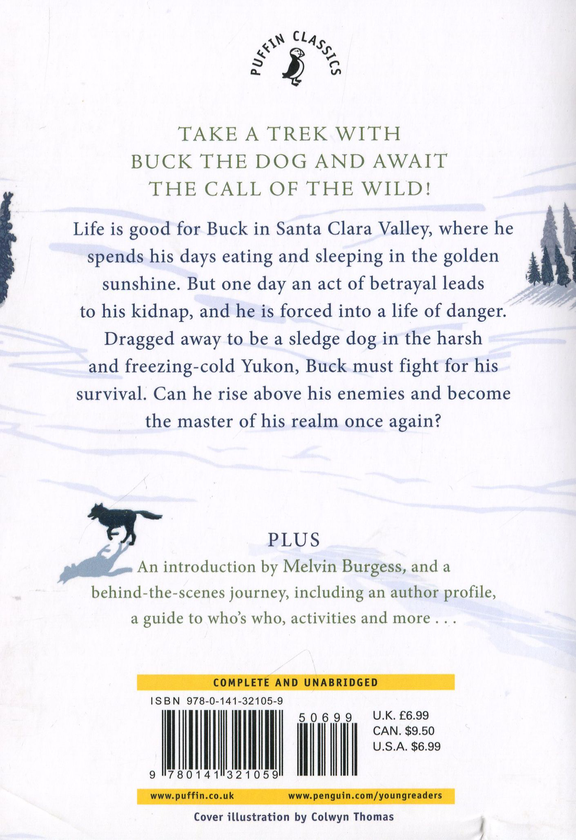 Бумажная книга «The Call of the Wild», автор Джек Лондон - фото №1