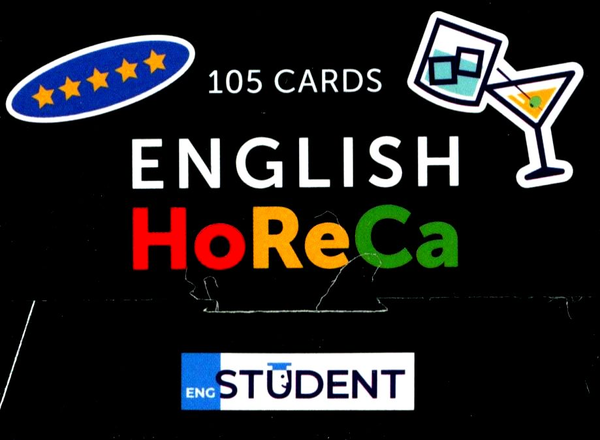 Бумажная книга «English HoReCa. 105 карток» - фото №1