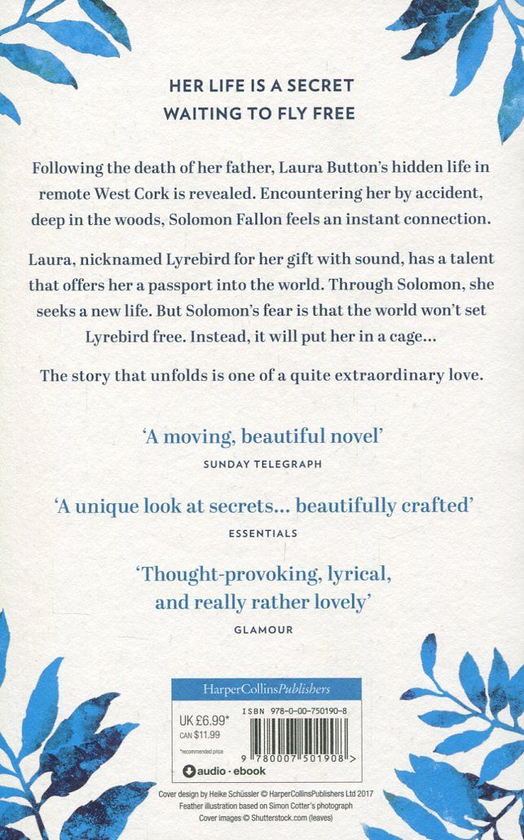 Паперова книга «Lyrebird», автор Сесілія Агерн - фото №1