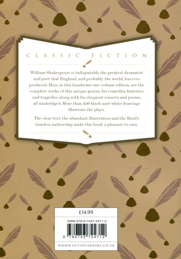 Паперова книга «The Complete Illustrated Works of William Shakespeare », автор Вільям Шекспір - фото №1