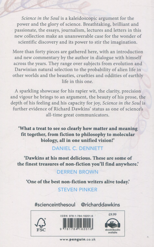 Бумажная книга «Science in the Soul: Selected Writings of a Passionate Rationalist», автор Ричард Докинз - фото №1
