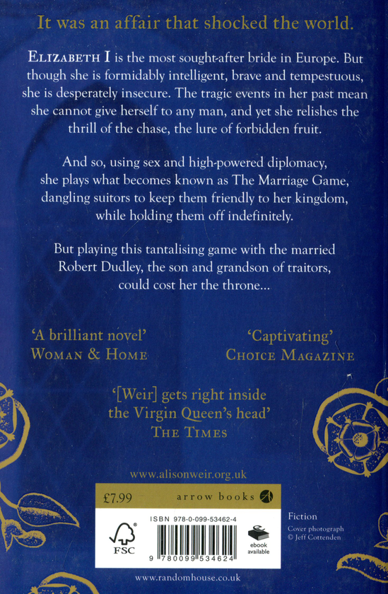 Бумажная книга «The Marriage Game», автор Элисон Уэйр - фото №1