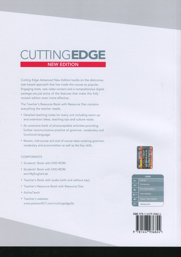 Паперова книга «Cutting Edge. Teacher's Book (+CD-ROM)» - фото №1