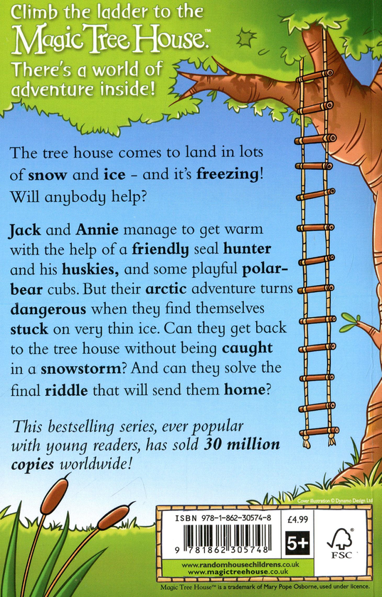 Бумажная книга «Magic Tree House 12: Icy Escape!», автор Мэри Осборн - фото №1