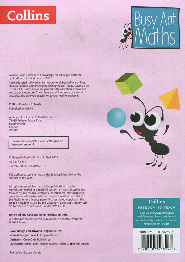 Паперова книга «Busy Ant Maths - Year 1 Activity Book 1A» - фото №1