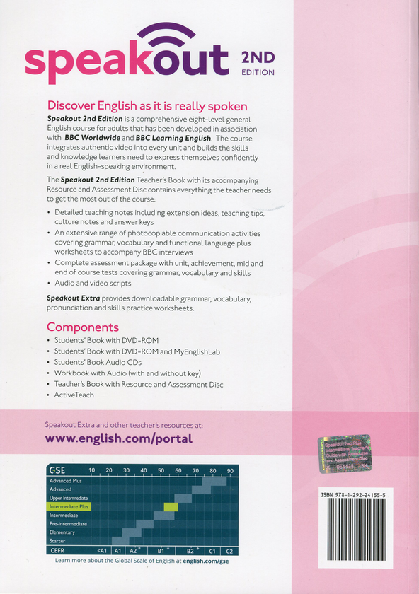 Паперова книга «Speakout. Intermediate Plus. Teacher's Book (+CD-ROM)» - фото №1