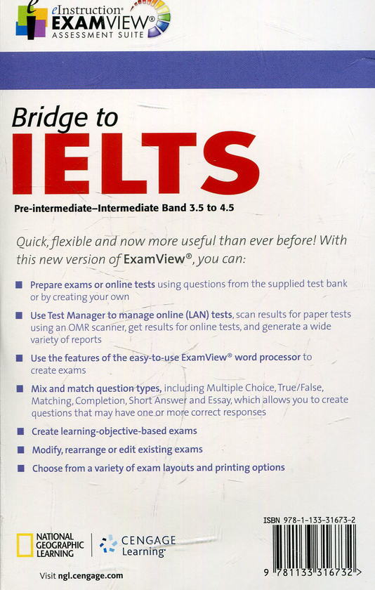Бумажная книга «Bridge to IELTS ExamView (CD-ROM)» - фото №1