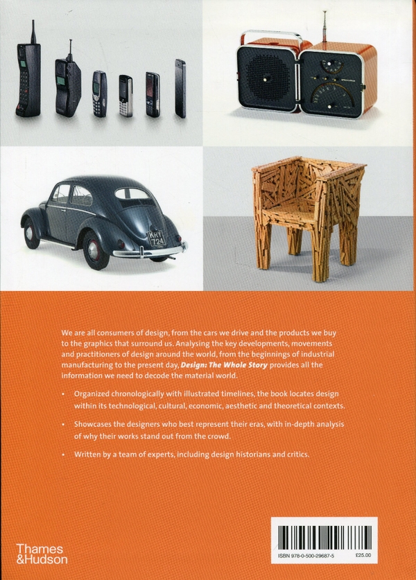Бумажная книга «Design. The Whole Story», автор Элизабет Уилхайд - фото №1