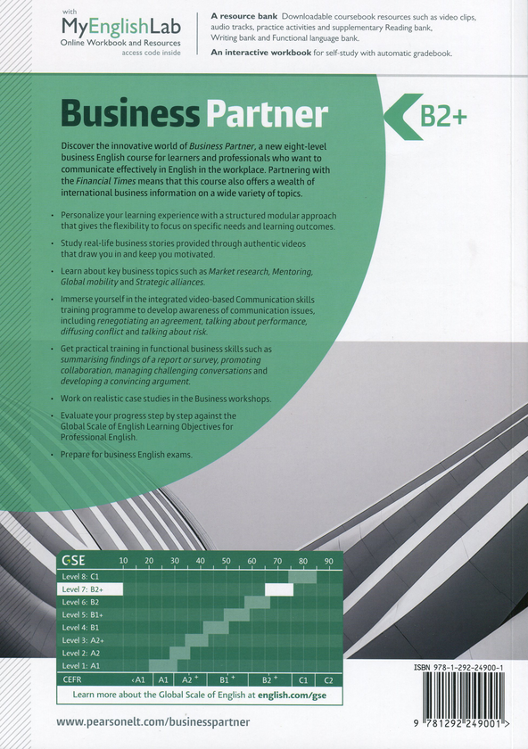 Бумажная книга «Business Partner. Student's Book. B2+» - фото №1