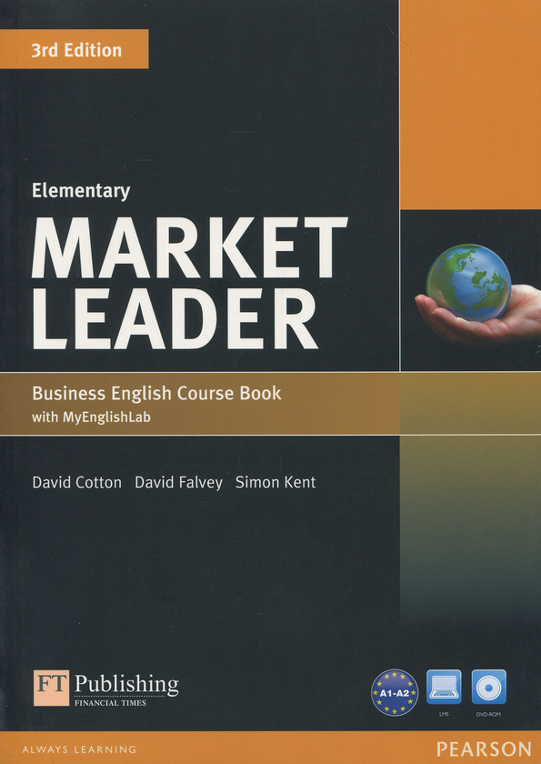 [object Object] «Market Leader (3rd Edition) Elementary Coursebook with DVD-ROM and MyLab Access Code», авторів Девід Коттон, Саймон Кент, Девід Фалви - фото №1