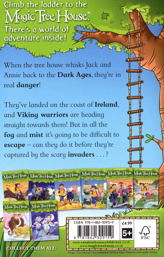 Бумажная книга «Magic Tree House 15: Voyage of the Vikings», автор Мэри Поуп Осборн - фото №1