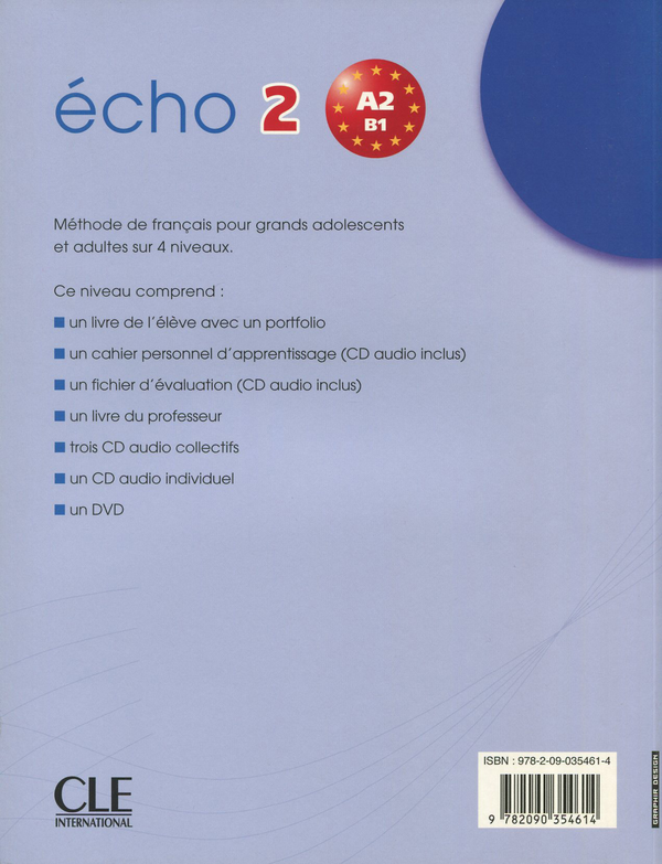 [object Object] «Echo 2 Livre D'Eleve (+ Portfolio)», авторів Джекі Жирарде, Жак Пешер - фото №2 - мініатюра