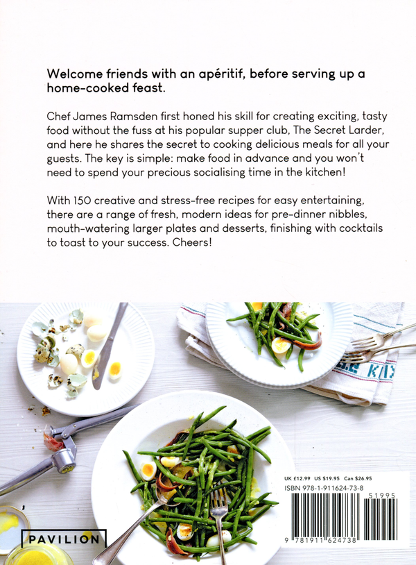 Паперова книга «Let's Do Dinner. Perfect Do-Ahead Meals for Family and Friends», автор Джеймс Рамсден - фото №1