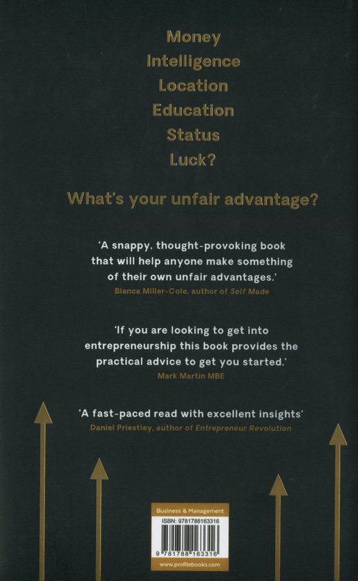 Паперова книга «The Unfair Advantage. How You Already Have What It Takes to Succeed», авторів Аш Алі, Хасан Кубба - фото №1