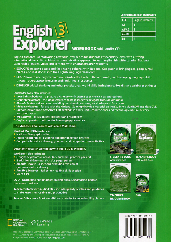Бумажная книга «English Explorer International 3 Workbook (+ CD-ROM)», авторов Хелен Стивенсон, Джейн Бейли - фото №1