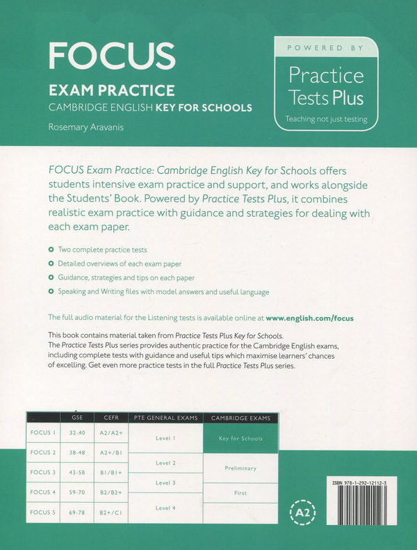 [object Object] «Focus Exam Practice. Cambridge English Key for Schools» - фото №2 - миниатюра