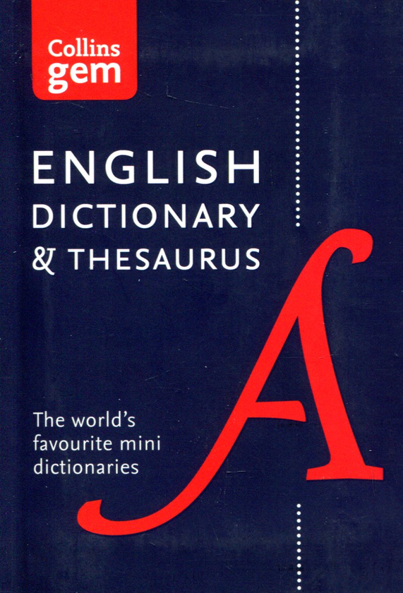 Паперова книга «Collins Gem. English Dictionary and Thesaurus» - фото №1