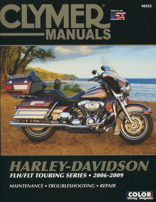 Паперова книга «Harley-Davidson Road King, Electra Glide & Screaming Eagle (2006-2009) Clymer Repair Manual», автор Haynes Publishing - фото №1