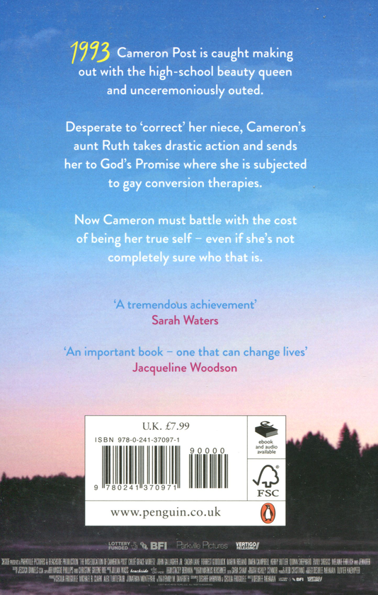 Паперова книга «The Miseducation of Cameron Post», автор Емілі Данфорт - фото №1