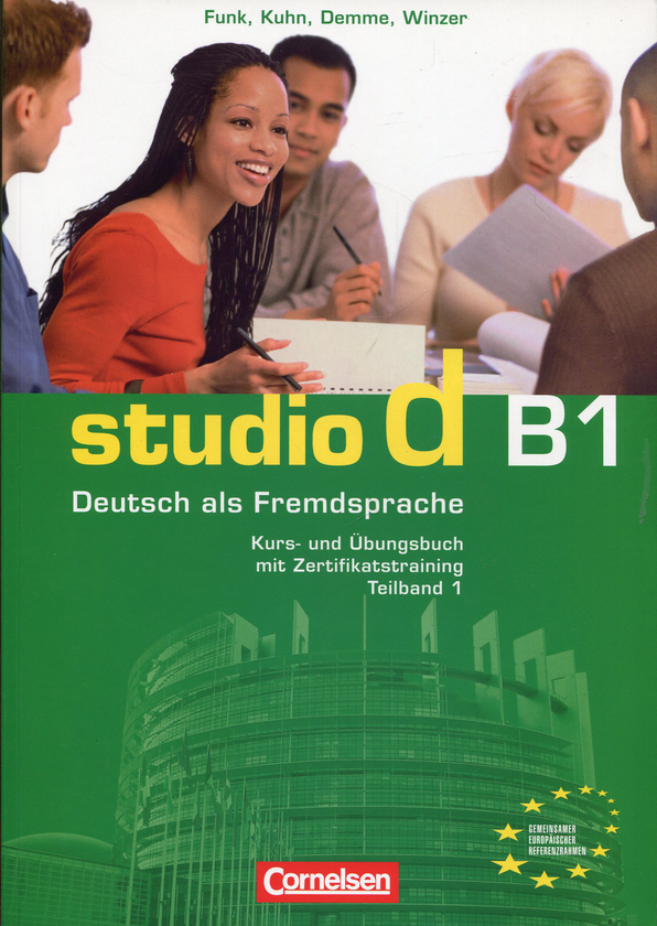 Бумажная книга «Studio D in Teilbanden: Kurs- Und Ubungsbuch B1 MIT (Einheit 1-5) (+CD-ROM)», авторов Рита Мария Ниман, Кристина Кун - фото №1