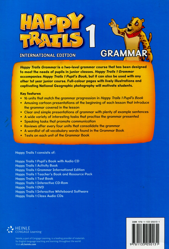 Бумажная книга «Happy Trails. Grammar 1. International Edition», автор Эрика Анторка - фото №1